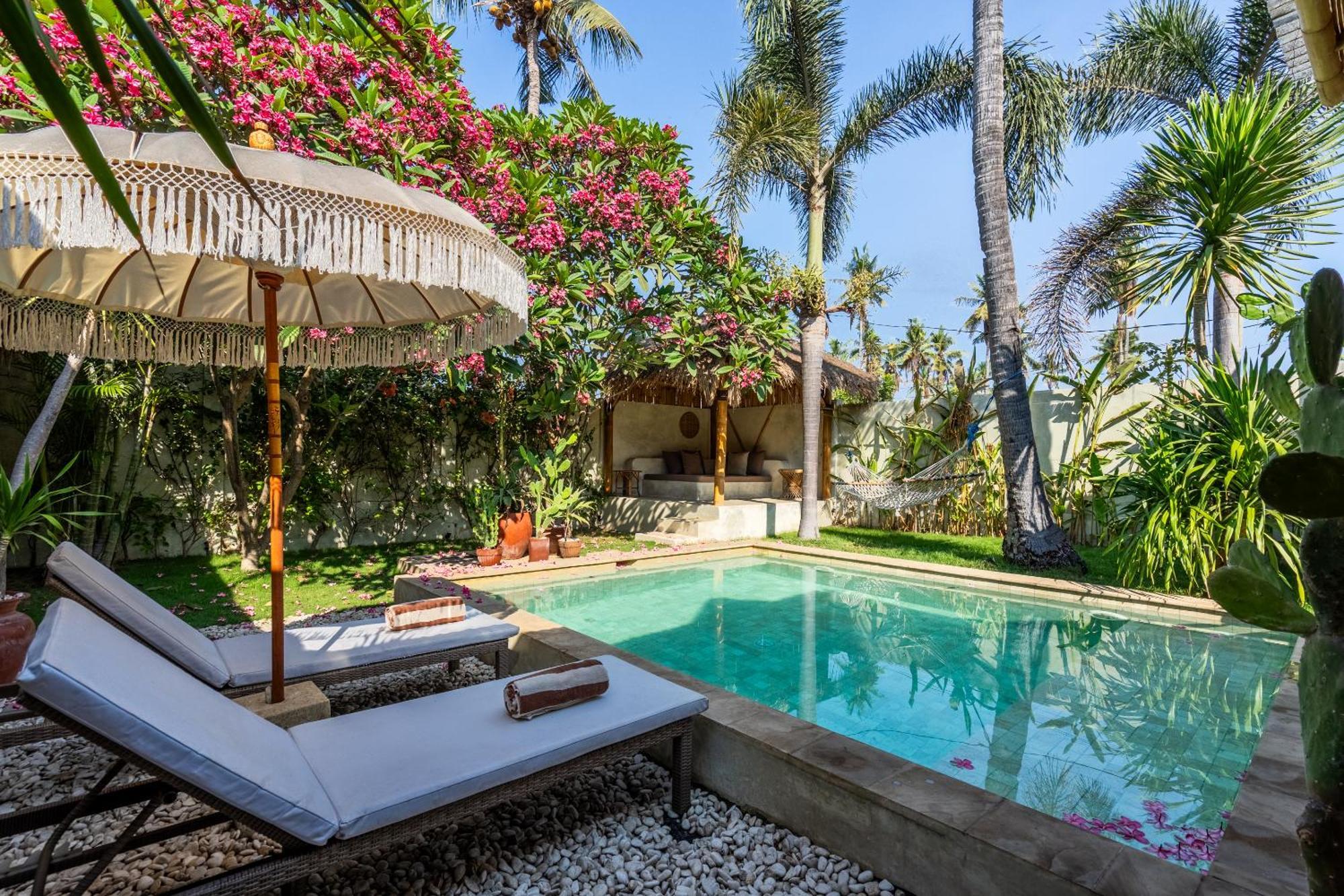 Villa Burung Gili Air Authentic 3-Bedroom Bamboo Villa With Private Pool Экстерьер фото