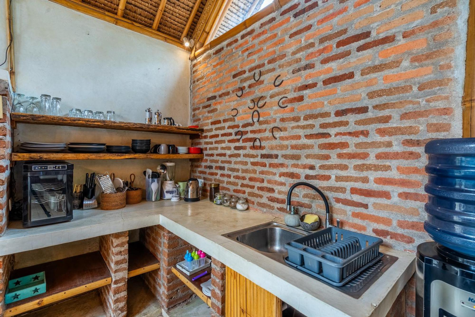 Villa Burung Gili Air Authentic 3-Bedroom Bamboo Villa With Private Pool Экстерьер фото